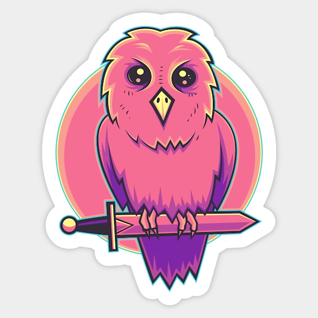 Another Owl Sticker by strangethingsa